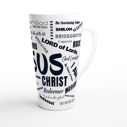 The Name of Jesus Latte Mug